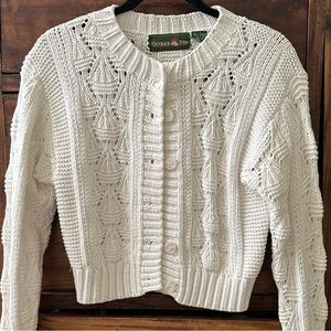 Vintage Outback Red Cardigan